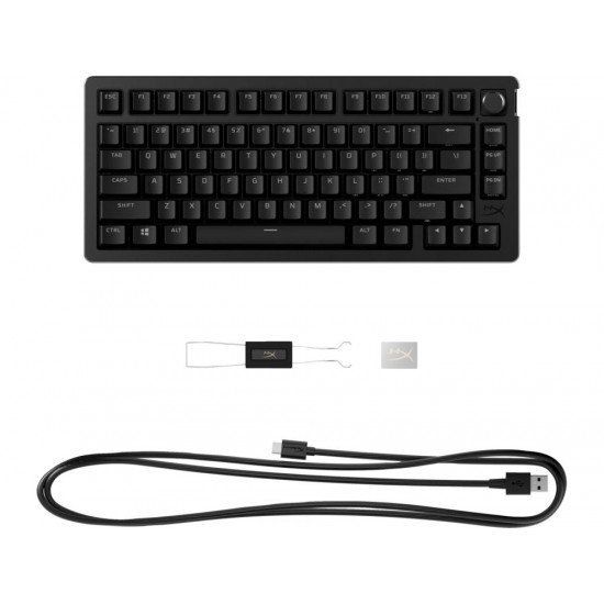 KEYBOARD ALLOY RISE 75 S BLACK/7G7A4AA#ABA HYPERX