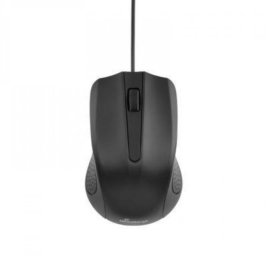 MOUSE USB OPTICAL BLACK/3-BUTTON MROS210 MEDIARANGE