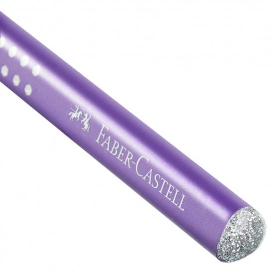 *Zīmulis Faber-Castell Jumbo Sparkle B, violets korpuss