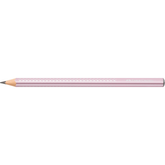 Zīmulis Faber-Castell Jumbo Sparkle, korpuss Rose metallic