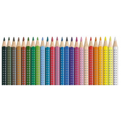 Цветные карандаши Faber-Castell Colour Grip 24цвета водорастворимые