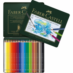 Акварельные карандаши Faber-Castell Albrecht Dürer 24 цвета в металлической коробке