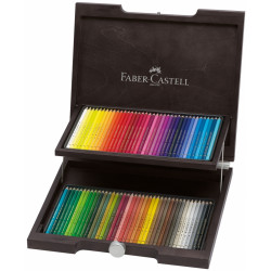 *Zīmuļu komplekts koka kārba Faber-Castell Polychromos Art&Graphic, 72 krāsas