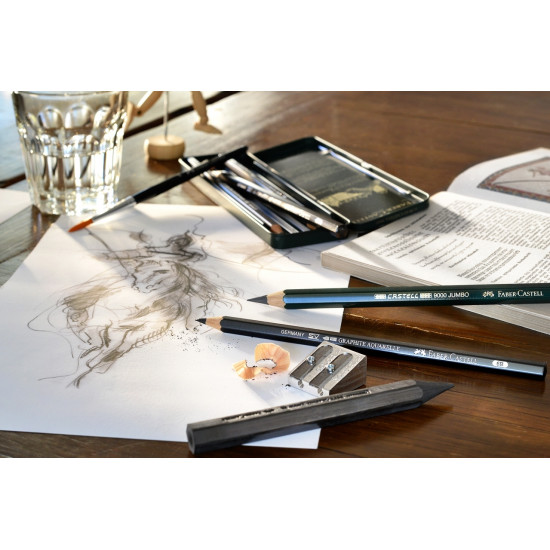 Набор Faber-Castell Pitt Graphite 19 предметов в коробке