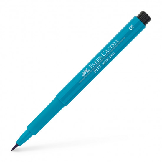 Otas tipa flomāsters Faber Castell Pitt Artist Pen 153, Cobalt turquoise