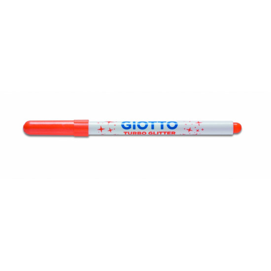 Фломастеры Giotto Turbo Glitter 8шт с ластиком