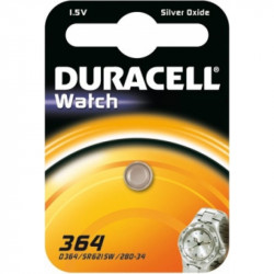 *Baterija Duracell D364/V364/SR60 1.5V, 1 gab.