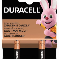 Baterija Duracell AAA/LR03/MN2400 1.5V Alkaline, 2gab/iep