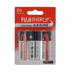 Baterijas FUJI High Energy Alkaline D, LR6, 1,5V, 2gab/iep