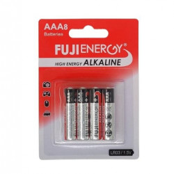 Baterijas Fuji High Energy Alkaline, AAA, 8gab/iep