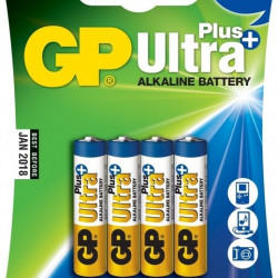 Baterija GP Ultra Plus AAA/LR03, 1.5V Alkaline, 4gab/iep