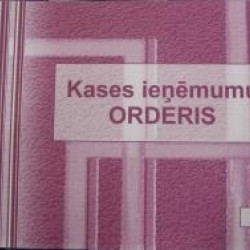 Kases ieņēmumu orderis A6V, paškopējošs, 50 komplekti