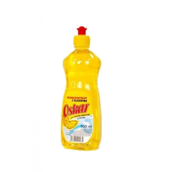 *Trauku mazgājamais līdzeklis Kamal Oskar, citronu, 500ml