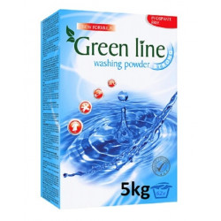 Veļas pulveris Green line Strong, 5kg