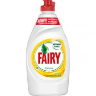 Trauku mazgāšanas līdzeklis Fairy Lemon 450ml