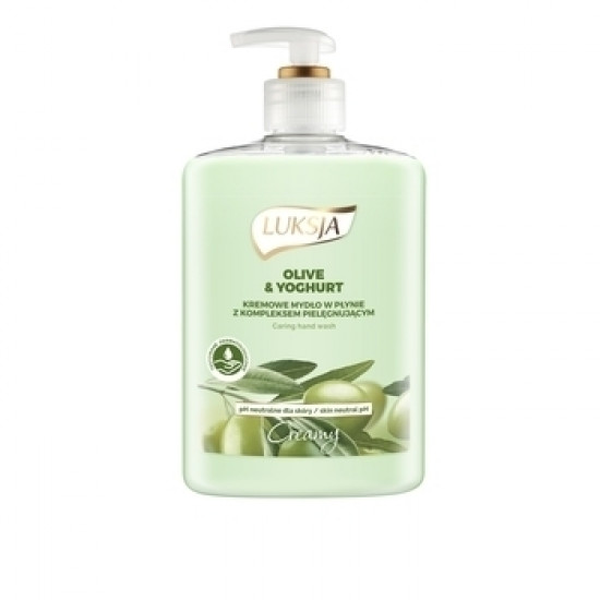 *Šķidrās ziepes Luksja Creamy Olive & Joghurt 500ml