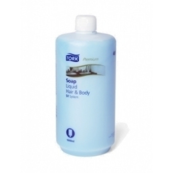 Šķidrās ziepes Tork 420601 Premium Hair and Body S1, 1l