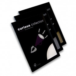 Dekoratīvais papīrs Curious Translucents metallics A4, 100g/m², 50 loksnes, ivory