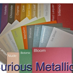 Dekoratīvais papīrs Curious Translucents metallics A4, 100g/m², 50 loksnes, silver