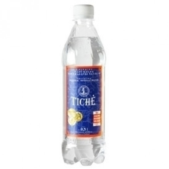 Minerālūdens Tichė 500ml, gāzēts, PET, D