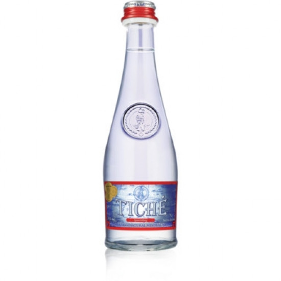 Minerālūdens Tichė 330ml, gāzēts, stikls D