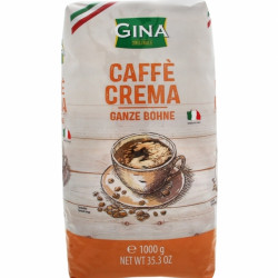 Kafijas pupiņas Gina Coffee Crema 1kg