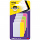 Indeksi 3M Post-it 686 Ploy, 50.8x38mm, 4krāsasx6gab