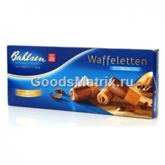 Вафли BAHLSEN Vollnileh rullis 100g