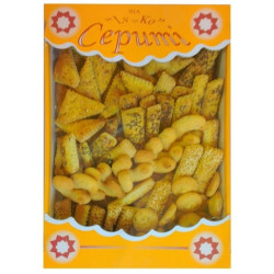 Cepumu asorti  MIX 600g sāļi