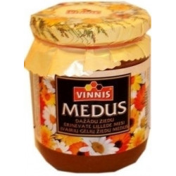 Medus dažādu ziedu Vinnis, 500gr