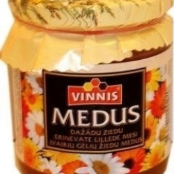 Medus dažādu ziedu Vinnis, 500gr