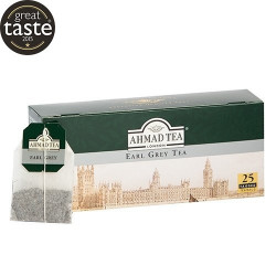 Melnā tēja ar bergamotu Ahmad Tea Earl Grey, 25gabx2gr