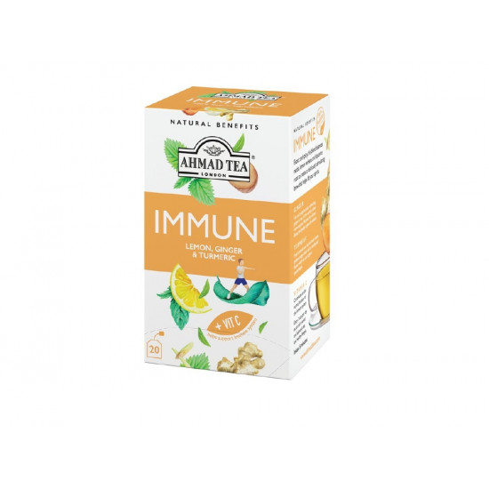 Tēja  Ahmad  Alu Benefits Immune, 20 maisiņi x 2 g paciņā