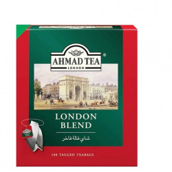 Melnā tēja Ahmad London Blend, 100gab x 2g