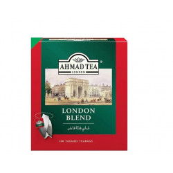 Melnā tēja Ahmad London Blend, 100gab x 2g