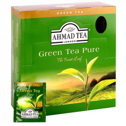 Zaļā tēja Ahmad Alu Green Pure, folija iepakojumā, 100gab