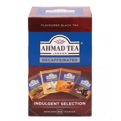 Melnās deserta tējas izlase Ahmad Decaffeinated Indulgent Selection, folija iepakojumā, 20gabx2g