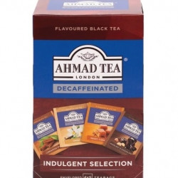 Melnās deserta tējas izlase Ahmad Decaffeinated Indulgent Selection, folija iepakojumā, 20gabx2g