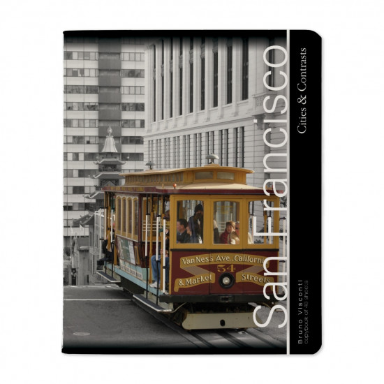 Kaustik Bruno Visconti A5/48L City.San Francisco 5x5ruut