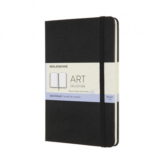 Скетчбук Moleskine Sketchbooks, Классический, с твердой обложкой, цветная, 11,5x18 см, 165 г/м2, слоновая кость