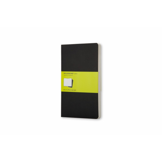 Блокнот Moleskine Cahier, 13x21см, белый, мягкая обложка, набор из 3