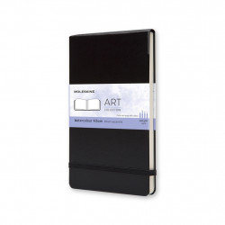 Блокнот Moleskine Pocket, для акварели, 200 г/м2, холоднопрессованная бумага