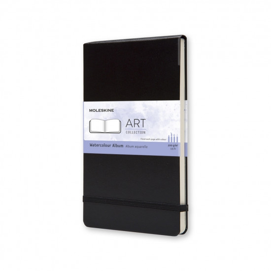 Блокнот Moleskine Pocket, для акварели, 200 г/м2, холоднопрессованная бумага