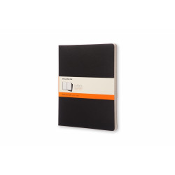 Блокнот Moleskine Cahier 21x30см, в линейку, мягкая обложка, черный, отрывные листы