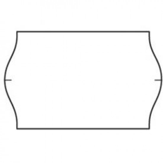 Marķēšanas uzlīmes  26x16mm ,baltas, noņemamas