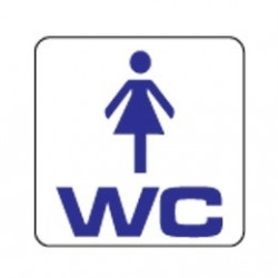 Uzlīme WC sieviešu