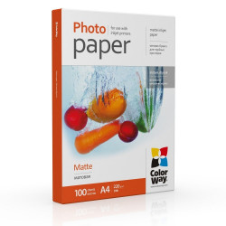 Fotopapīrs ColorWay A4, 220g/m², 100 loksnes, matēts