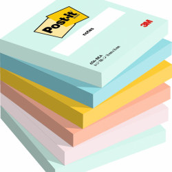 Märkmepaber 3M Post-it® Beachside 76mmx76mm 6tk/pk 100L