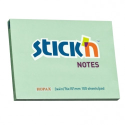 Клейкие листки Stick´N 21153 76x102мм зеленые