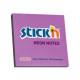 Клейкие листки Stick´N 21210 76x76мм фиолетовые